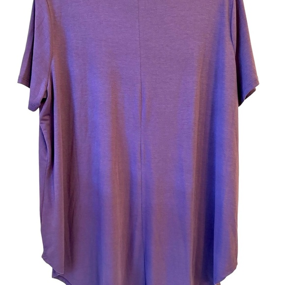 Zenana Premium Women’s Purple top Sz 3x - Picture 2 of 3